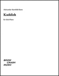 Kaddish piano sheet music cover Thumbnail